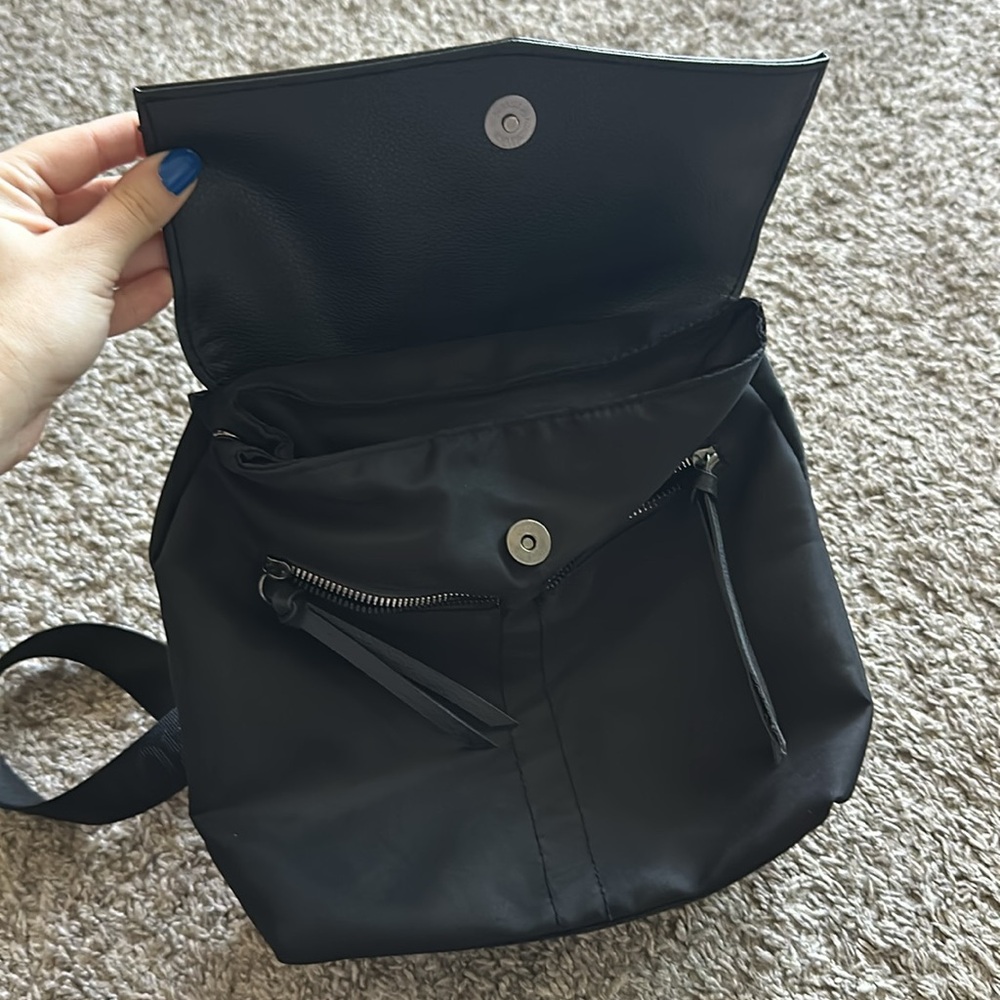 Black Mini Backpack - Picture 4 of 4